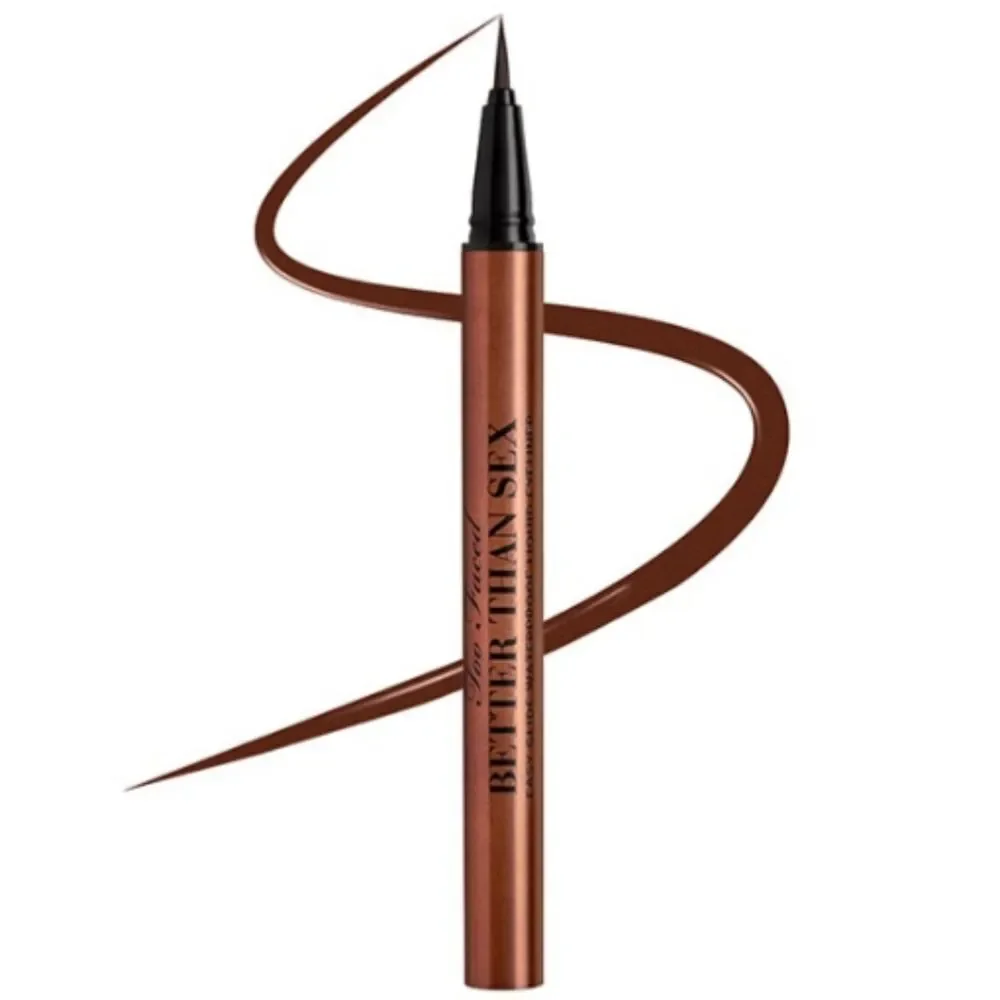 Too Faced Better Than Sex Chocolate Brown Liquid Eyeliner